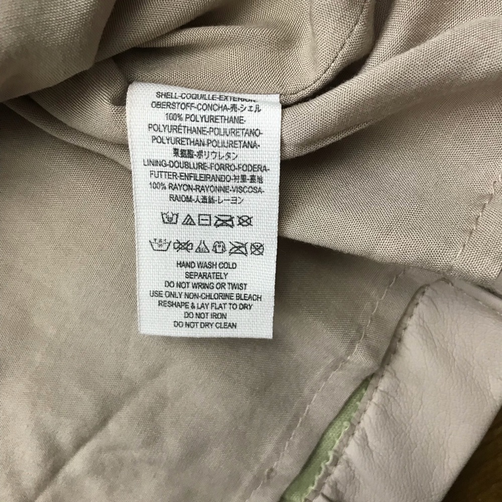 Free People Faux Leather Pleated A Line Skirt C - Picture 7 of 8